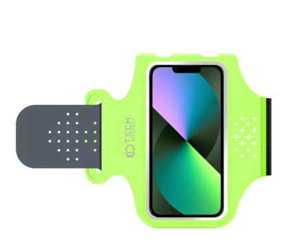 Akcesoria GSM i GPS TECH-PROTECT Uniwersalna Opaska Sportowa na Ramię M1 (do 6.8") zielona 9589046924828